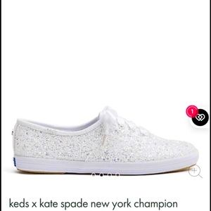 Keds x Kate Spade glitter sneaker